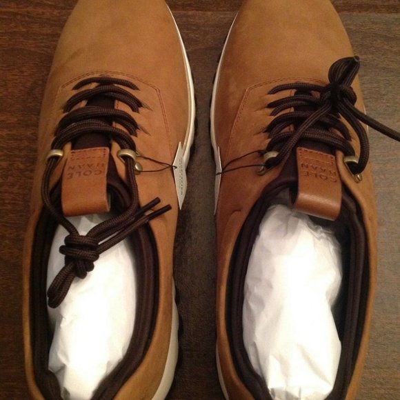 Cole Haan Men\'s GrandExplore All-Terrain Waterproof Brown Nubuck Oxford Shoes main image 6